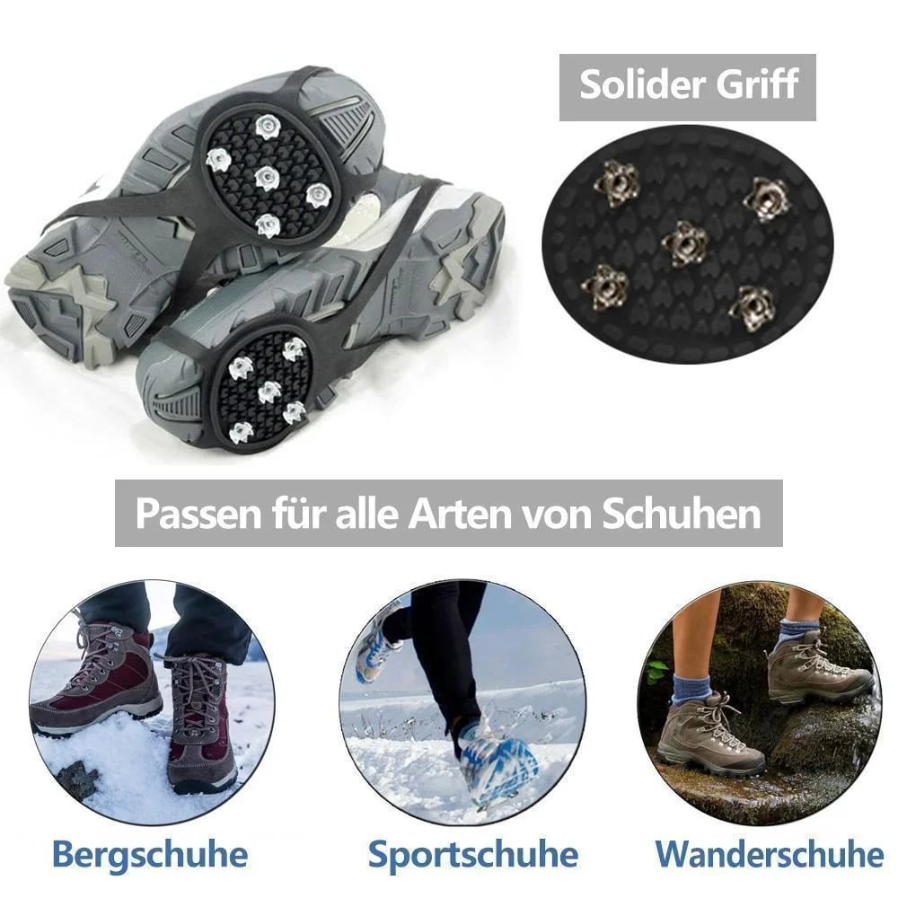 FrostGrip Pro – Antislip spikes voor veilig lopen op ijs