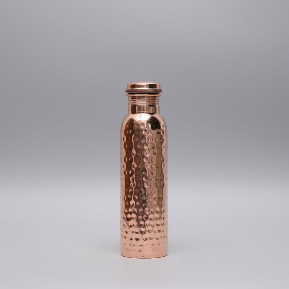 Gehamerde drinkfles 800 ml koperkleur, lekvrij - foto 2