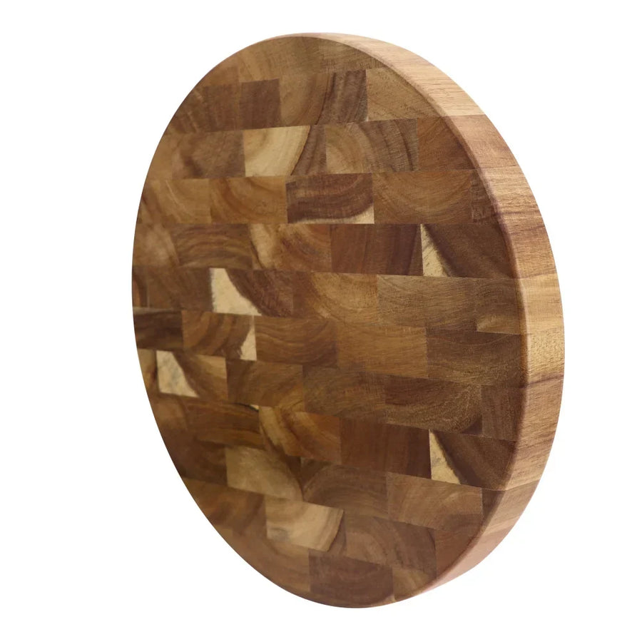 Ronde snijplank acaciahout 30 cm - foto 4