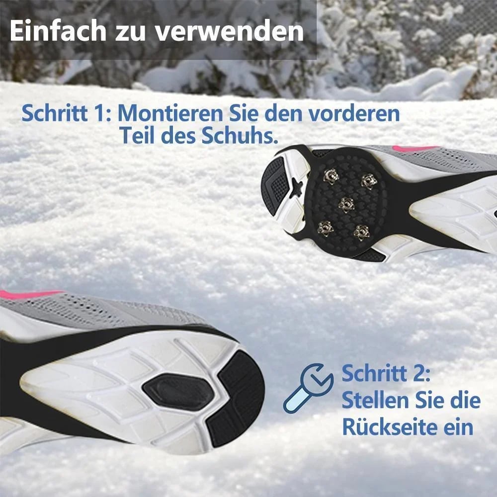 FrostGrip Pro – Antislip spikes voor veilig lopen op ijs