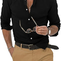 Herenoverhemd lange mouw, casual of netjes - foto 4