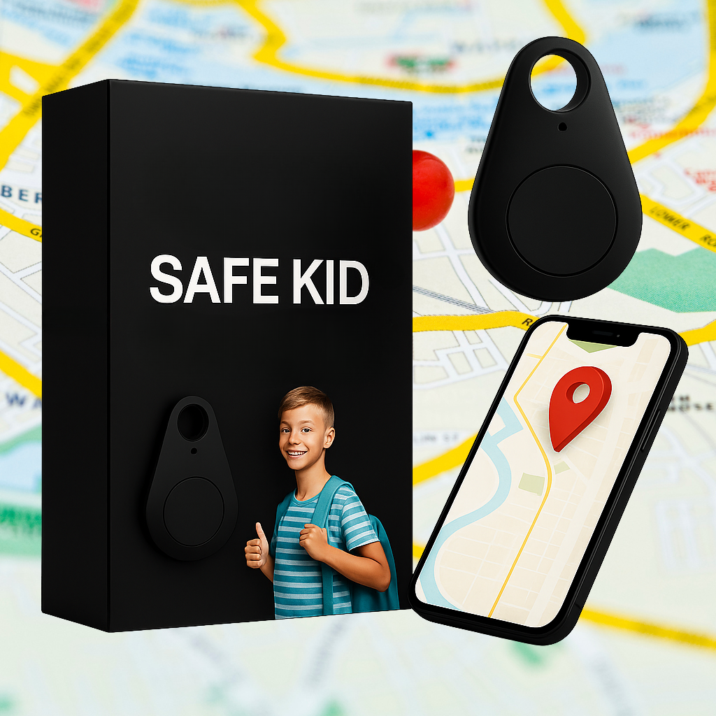 Kinder GPS-tracker waterdicht met live locatie en SOS-knop - foto 2