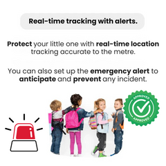 Kinder GPS-tracker waterdicht met live locatie en SOS-knop - foto 17
