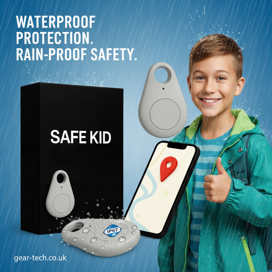 Kinder GPS-tracker waterdicht met live locatie en SOS-knop - foto 6
