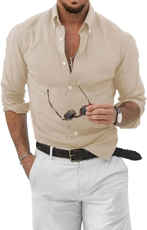 Herenoverhemd lange mouw, casual of netjes - foto 2