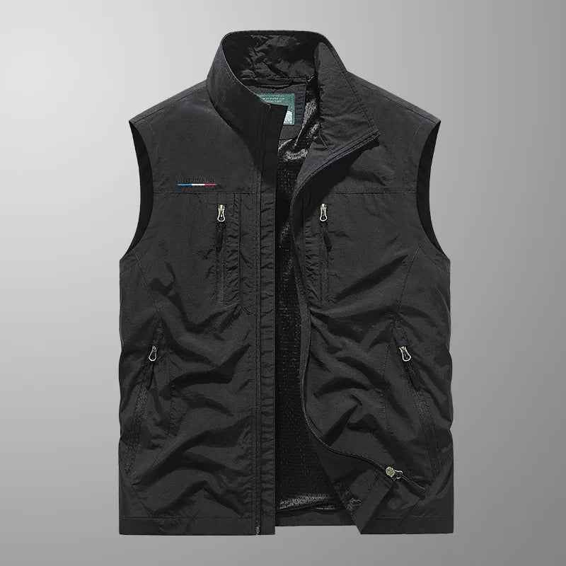 Bodywarmer heren met opstaande kraag - foto 9