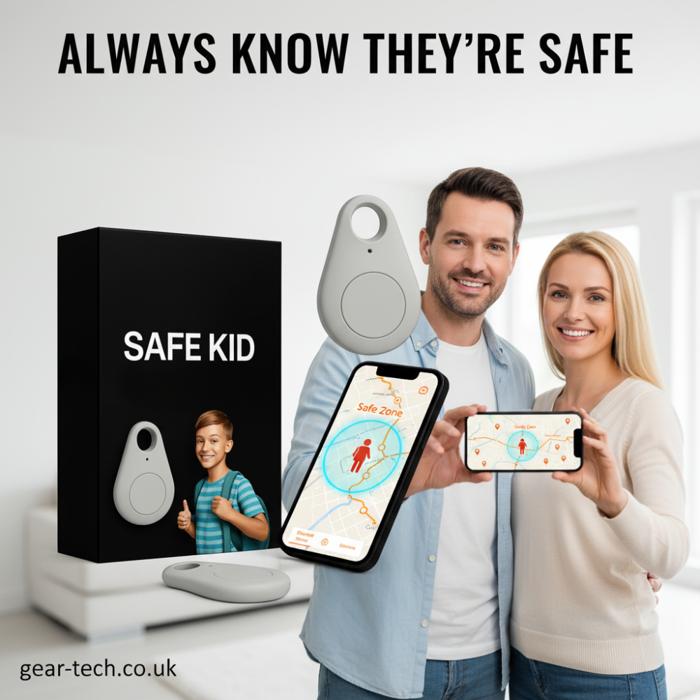 Kinder GPS-tracker waterdicht met live locatie en SOS-knop - foto 11