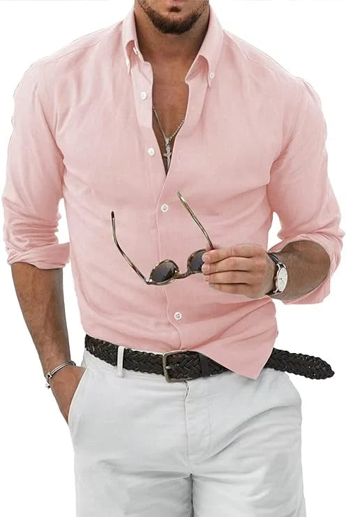 Herenoverhemd lange mouw, casual of netjes - foto 5