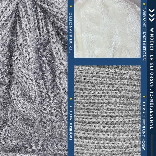 FrostGuard Duo – Warme muts-sjaal met geïntegreerde gezicht- & oorbescherming