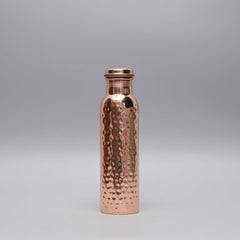 Gehamerde drinkfles 800 ml koperkleur, lekvrij - foto 2