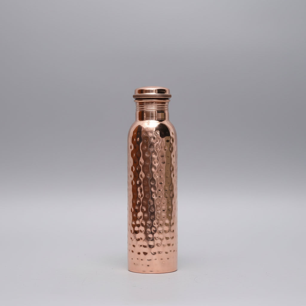Gehamerde drinkfles 800 ml koperkleur, lekvrij - foto 2