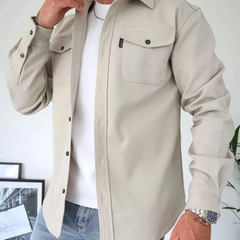 Overshirt heren met borstzakken - foto 5