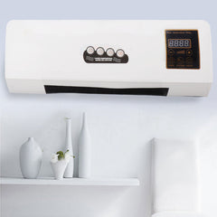 Wandairco met display aan de muur van een slaapkamer