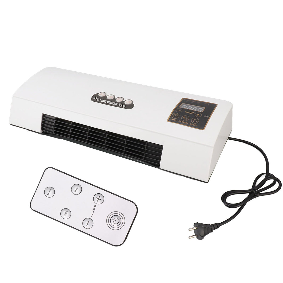 Wandairco 1800W met verwarming, ventilator, ontvochtiger en timer - foto 6