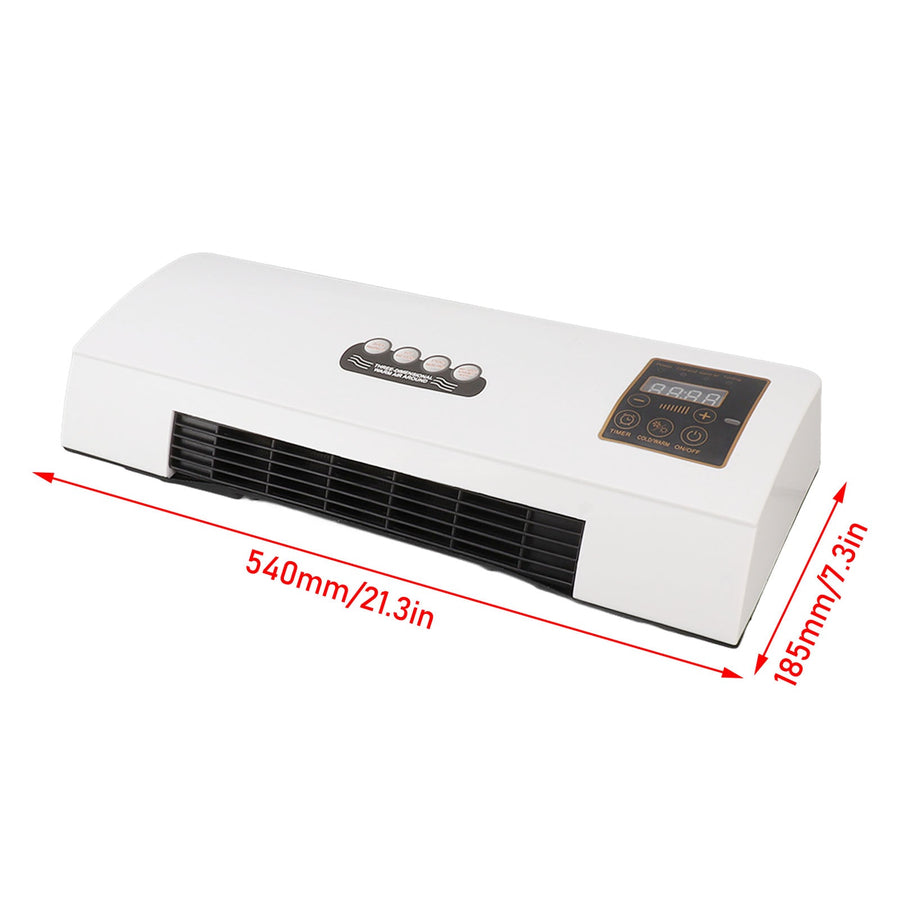 Wandairco 1800W met verwarming, ventilator, ontvochtiger en timer - foto 2
