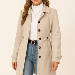 Trenchcoat dames met ceintuur - foto 11