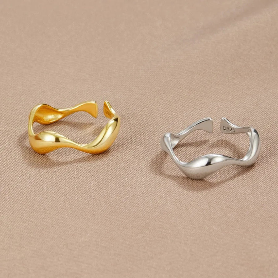 Verstelbare ring met golfmotief - foto 5
