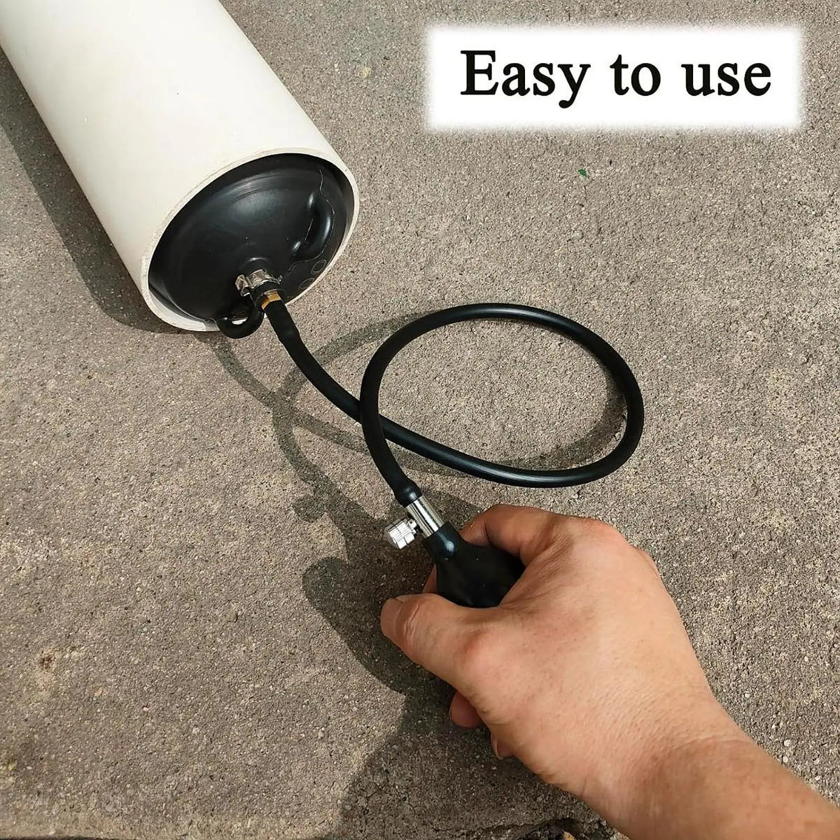 Opblaasbare afsluitplug voor rioolbuizen DN 50 tot 200 - foto 2