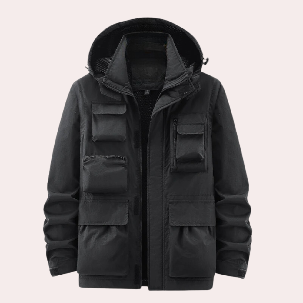 Gewatteerde winterparka voor heren