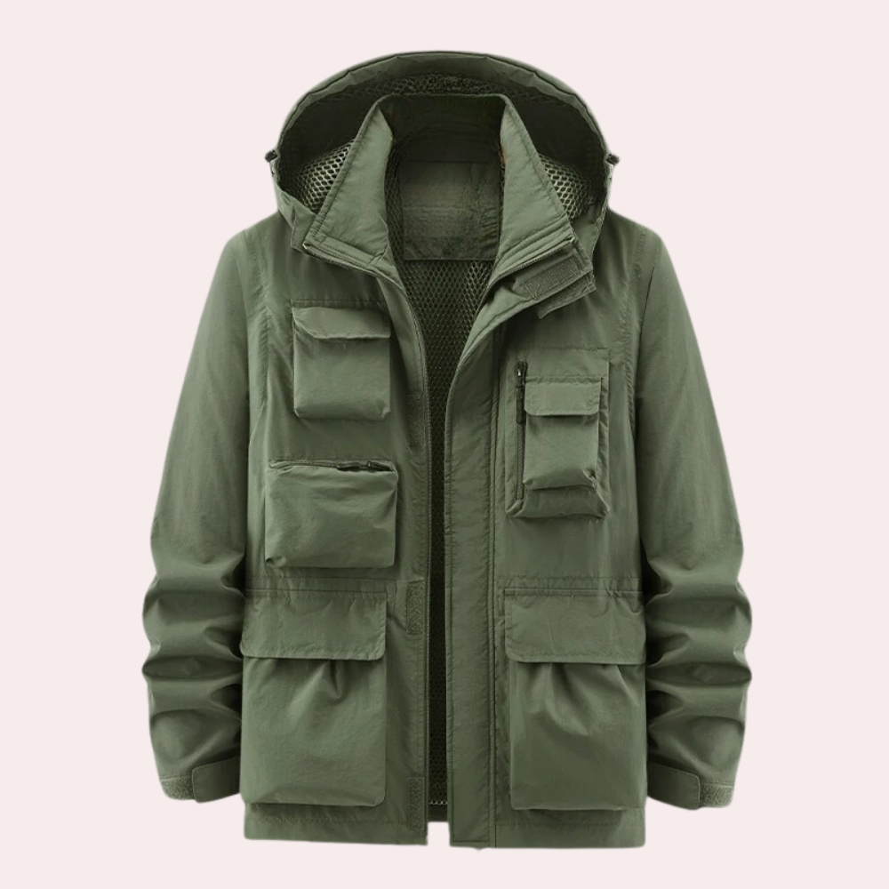 Parka heren winter, klassieke pasvorm - foto 2