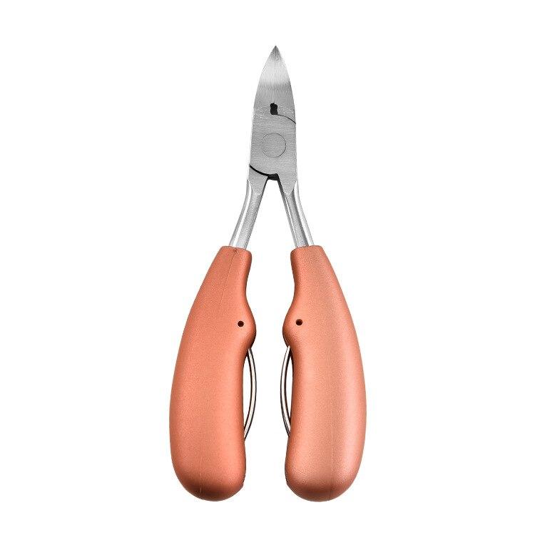 Teennagelschaar voor dikke nagels, RVS met antislip handvat - foto 6