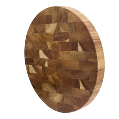Ronde snijplank acaciahout 30 cm - foto 4
