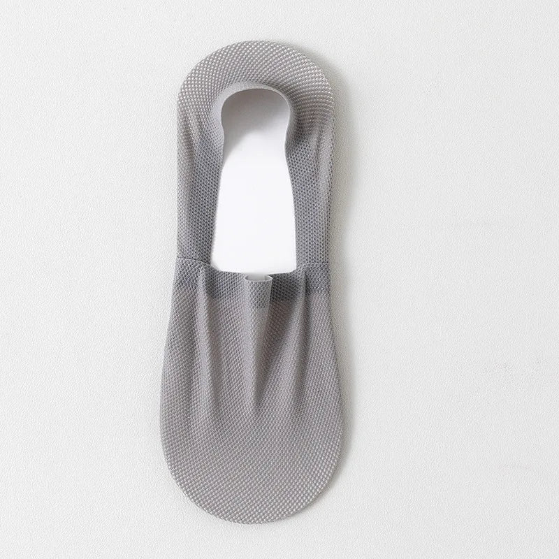 Onzichtbare sneakersokken heren met antislip hiel, 6 kleuren - foto 5
