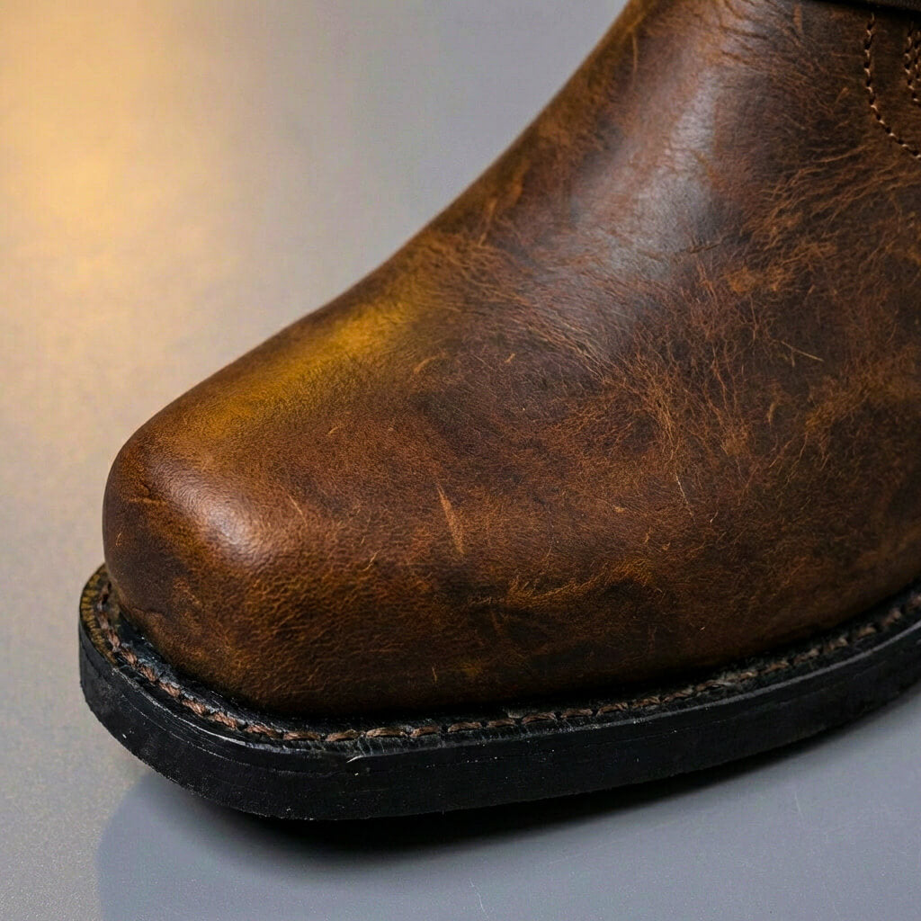 Western boots heren met gesp, vintage look - foto 4
