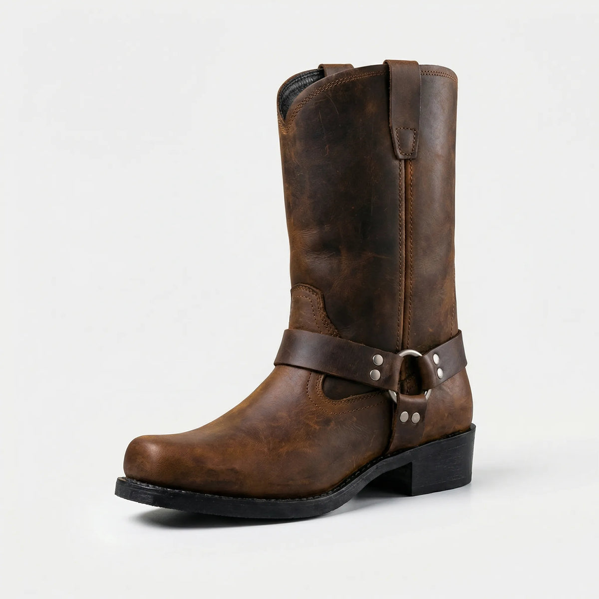 Western boots heren met gesp, vintage look - foto 5