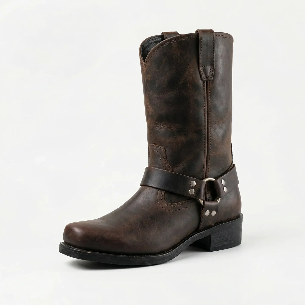 Western boots heren met gesp, vintage look - foto 6