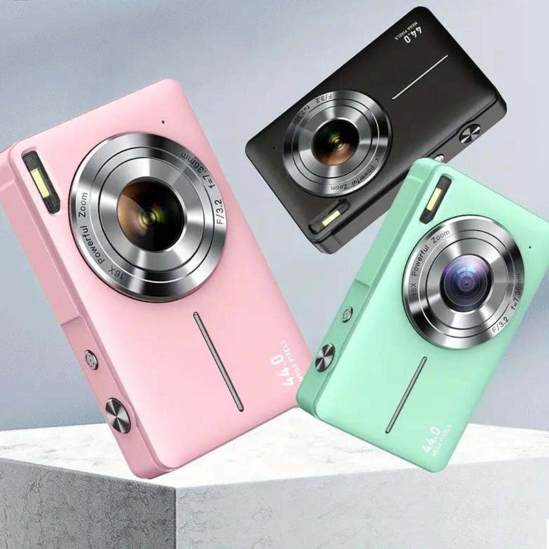 Retro digitale camera in vintage look