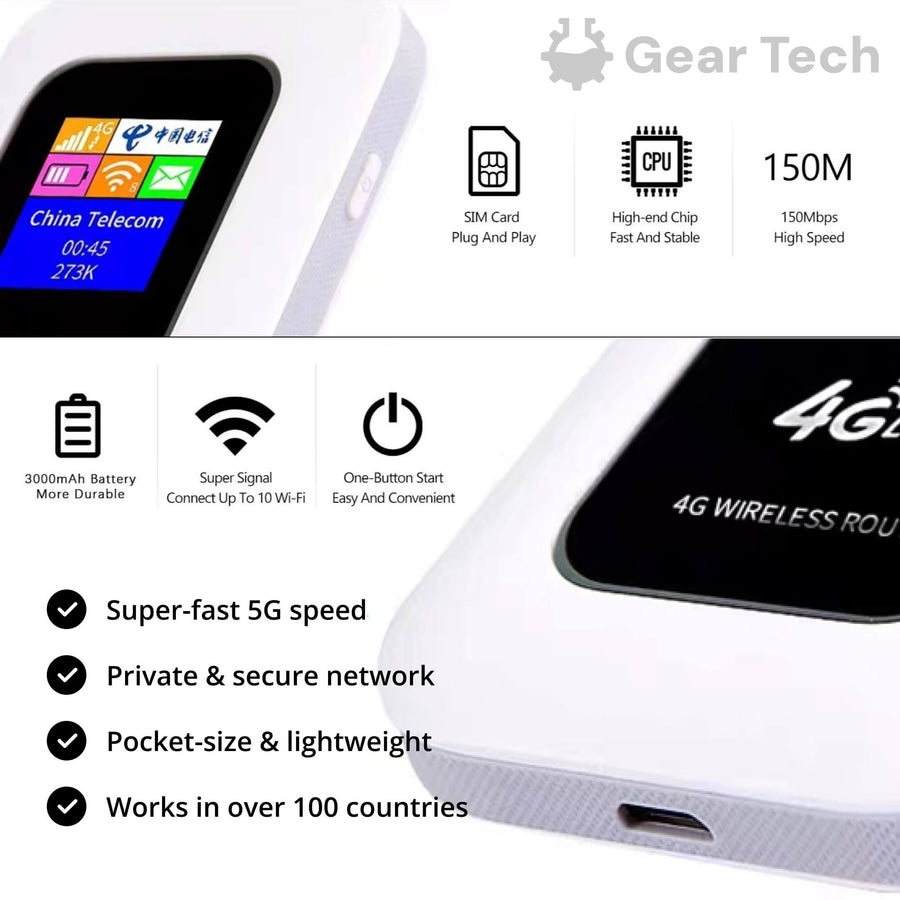 Mifi router met simkaart voor camper en onderweg - foto 3