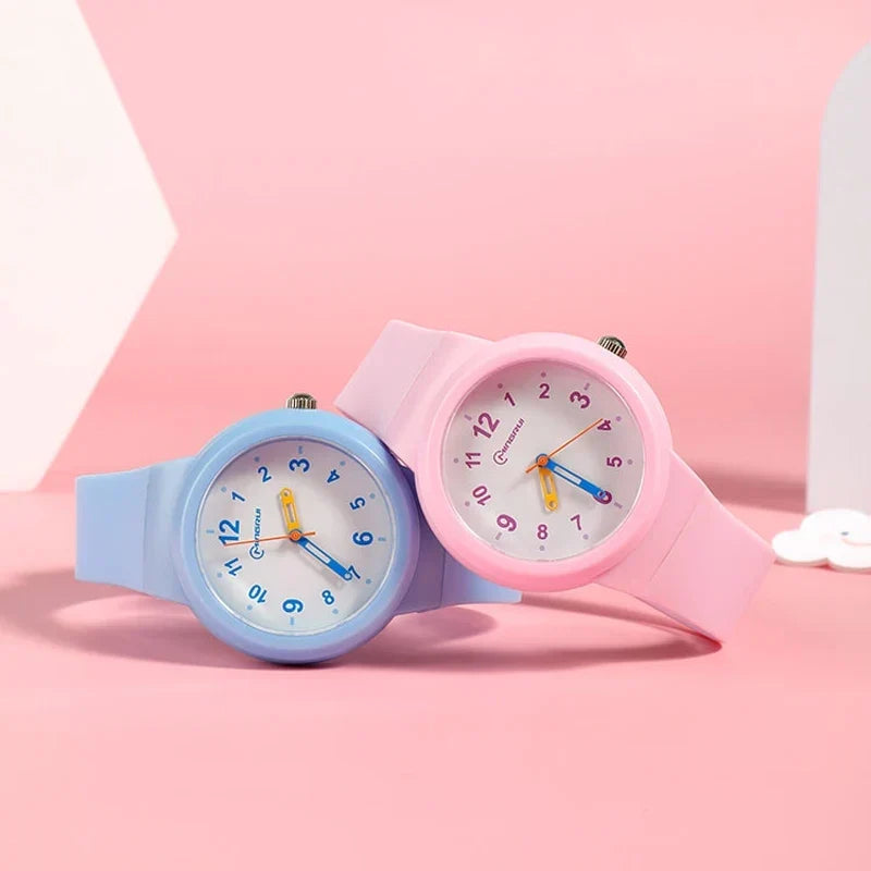 Sportief kinderhorloge met duidelijke wijzerplaat