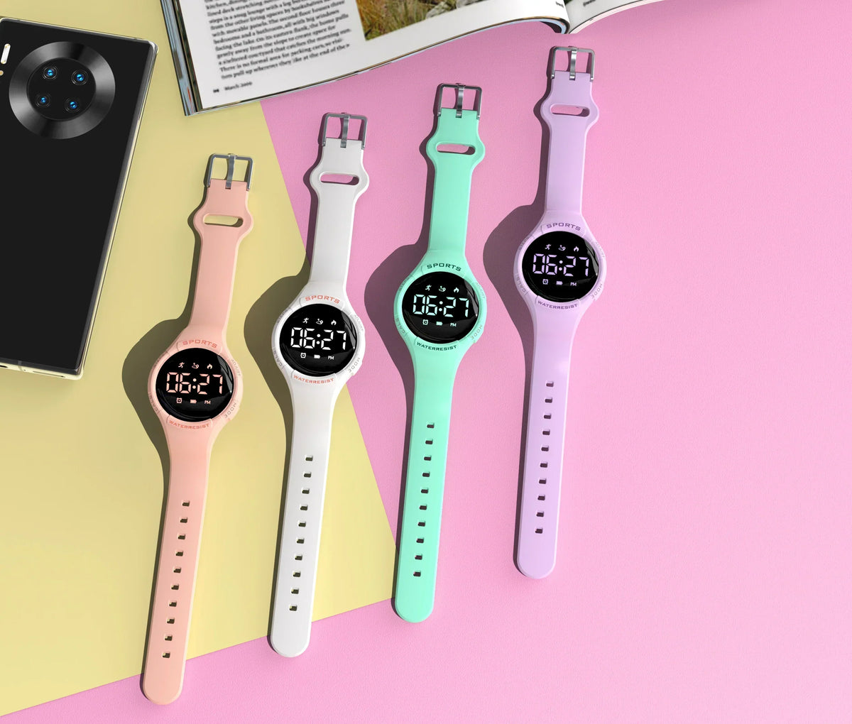 Kindersmartwatch IP68 met sportfuncties - foto 7