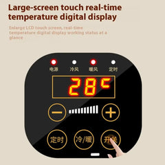 Wandventilator met verwarming en afstandsbediening - foto 7