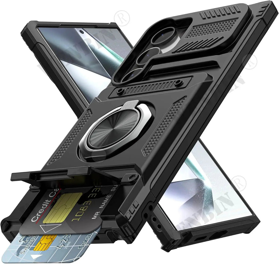 Samsung hoesje met portemonnee en ringhouder - foto 8