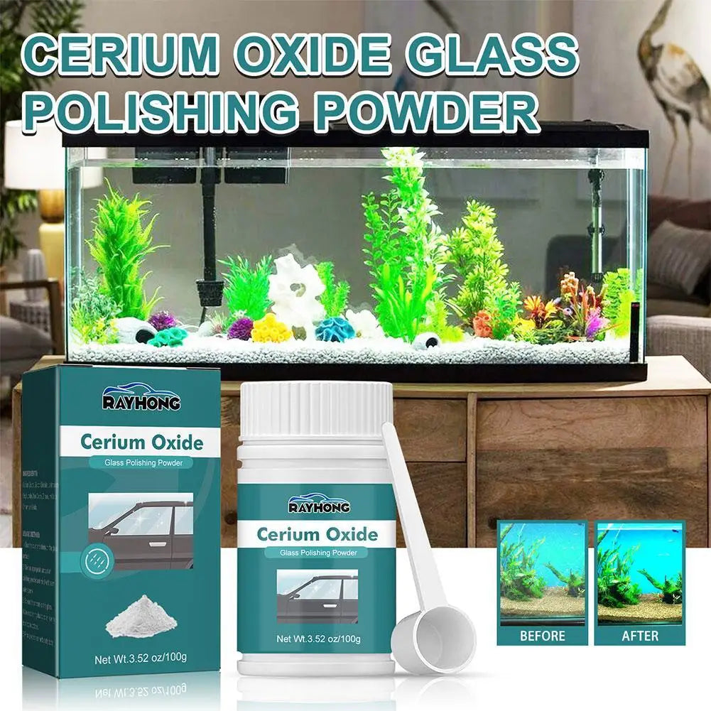 Ceriumoxide polijstpoeder voor krassen in glas - foto 4
