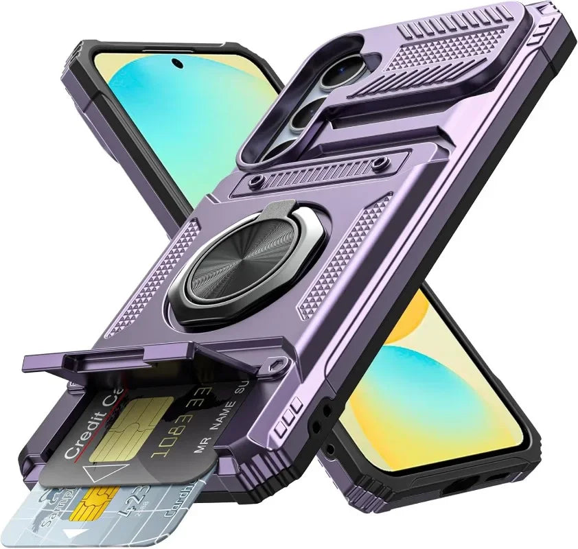 Samsung hoesje met portemonnee en ringhouder - foto 22