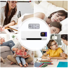 Wandventilator met verwarming en afstandsbediening - foto 8