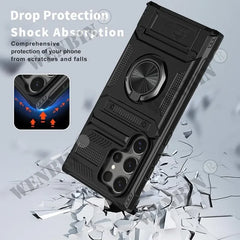 Samsung hoesje met portemonnee en ringhouder - foto 5
