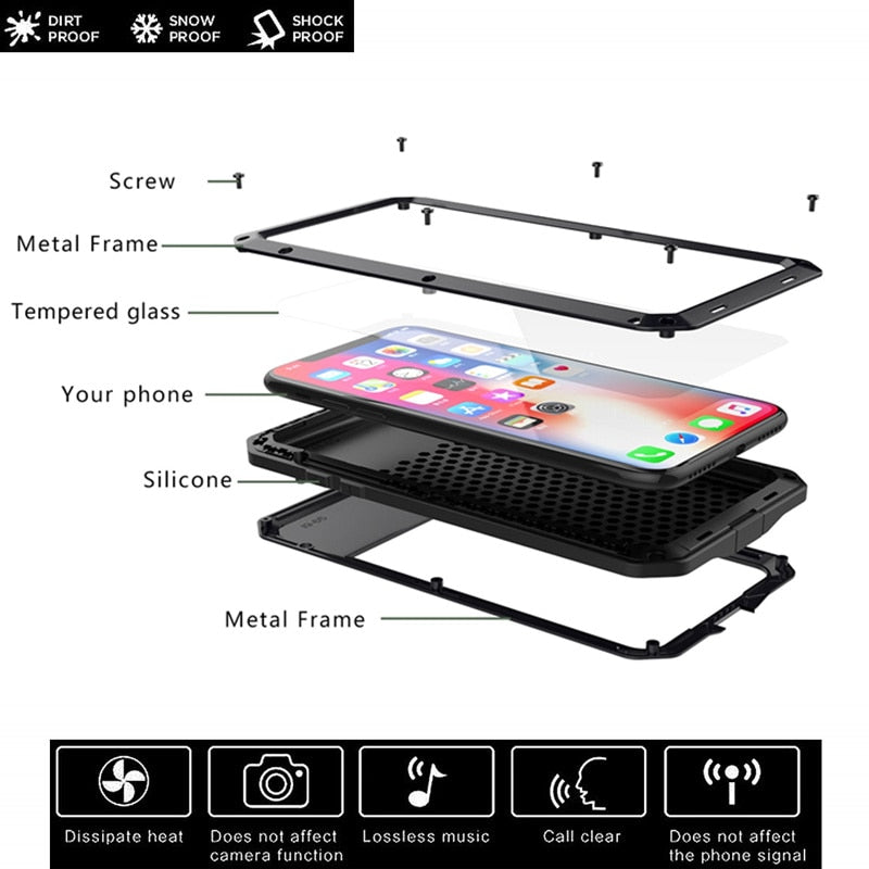 Stevig iPhone hoesje, extra bescherming - foto 5