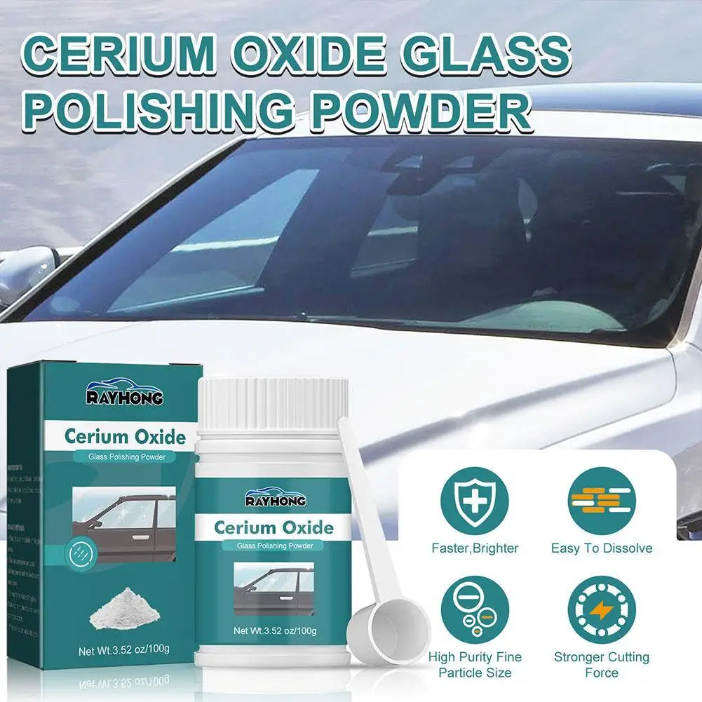 Ceriumoxide polijstpoeder voor krassen in glas - foto 5