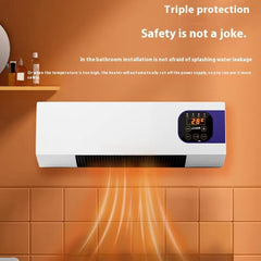Wandventilator met verwarming en afstandsbediening - foto 4
