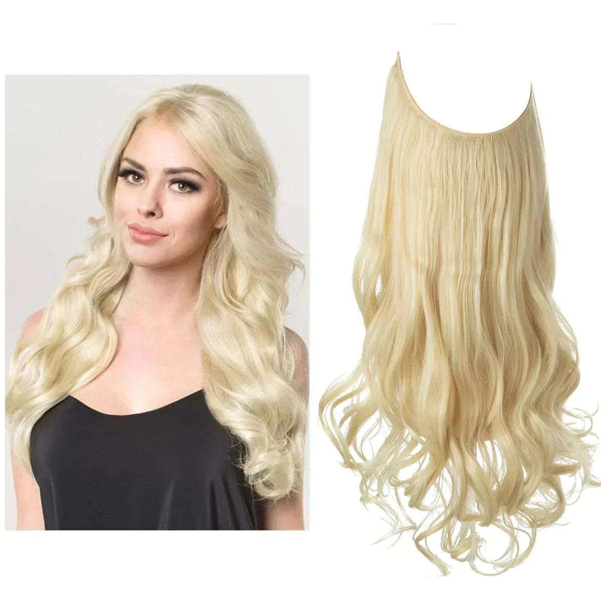 Haarextensions voor extra lengte en volume, hittebestendig - foto 20