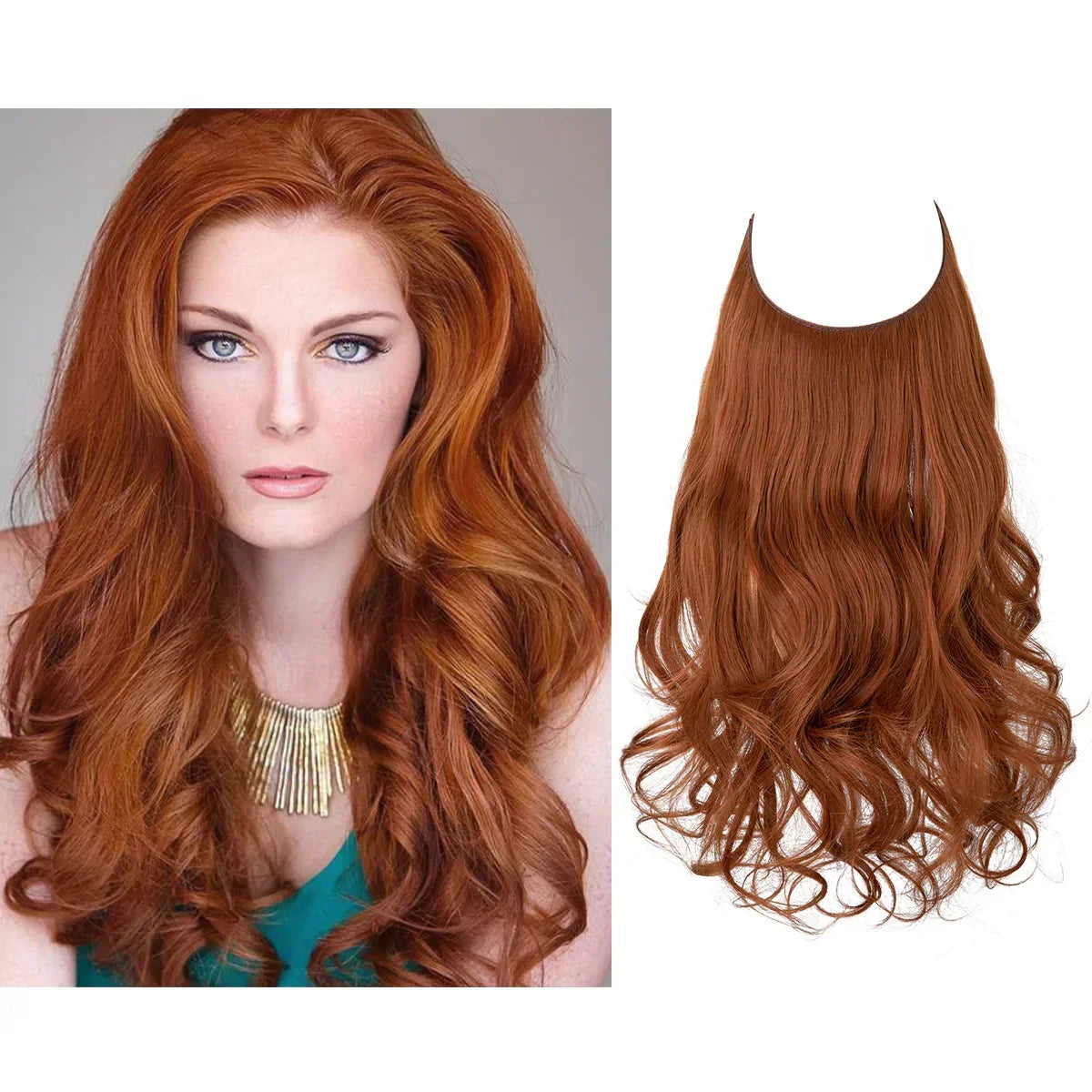 Haarextensions voor extra lengte en volume, hittebestendig - foto 25
