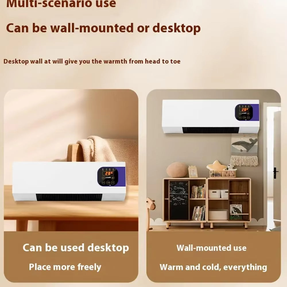 Wandventilator met verwarming en afstandsbediening - foto 6