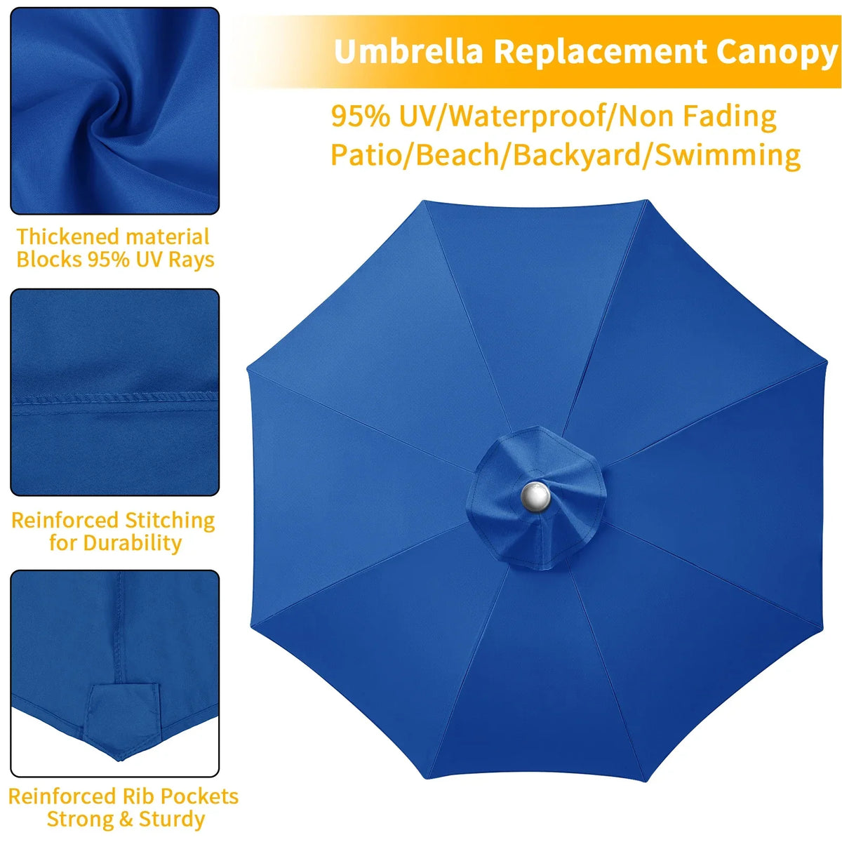 Vervangend parasoldoek waterdicht - foto 17