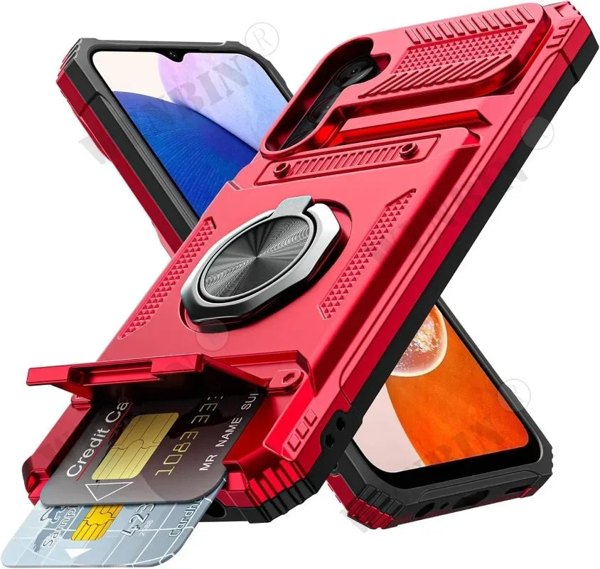Samsung hoesje met portemonnee en ringhouder - foto 12