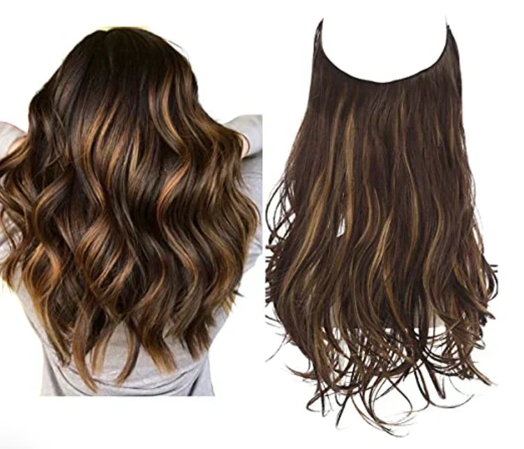 Haarextensions voor extra lengte en volume, hittebestendig - foto 10