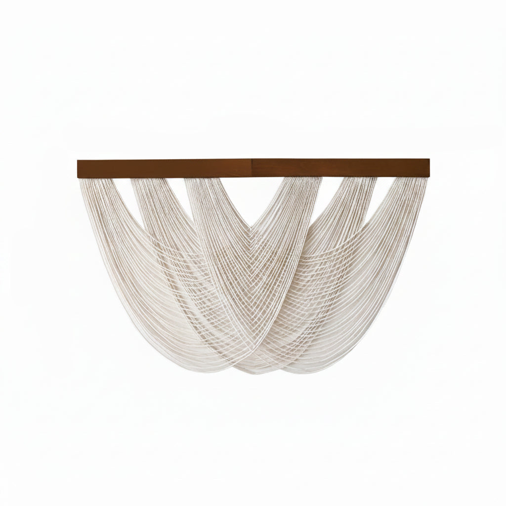 Macramé wandkleed van katoen - foto 9